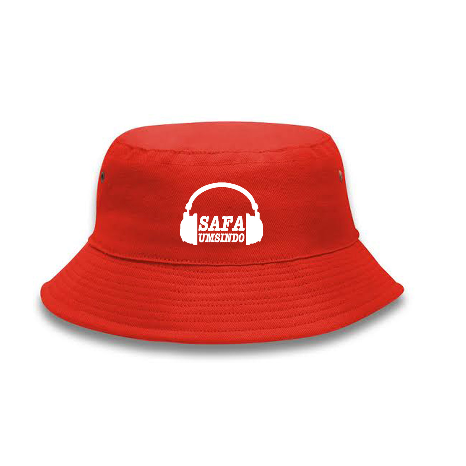 Bucket hat red1